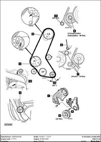 opel corsa c schemat rozrządu