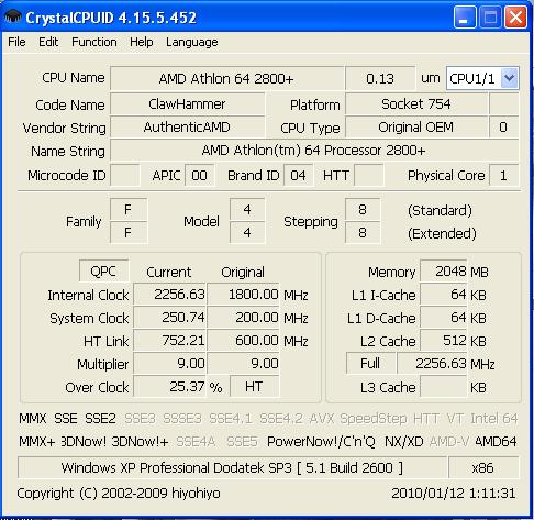 Gigabyte Ga-K8Ne rev2 problem z podkręceniem CPU