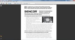 SENCOR SLE55U01TCS - Dwa świecące pixele na matrycy 55" lcd.