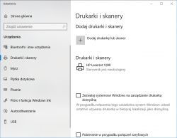 HP LaserJet 1200 - Instalacja sterownika na Windows 10