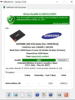 Jak sprawdzić wydajność Samsung SSD 830 128GB? Szukam programu