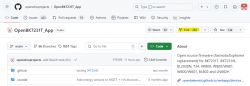 OpenBK7231T_App GitHub Repository Homepage GitHub interface for the OpenBK7231T_App repository