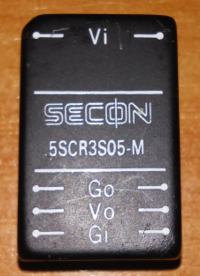 Gdzie znajdę datasheet przetwornicy SECON 5SCR3S05-M?