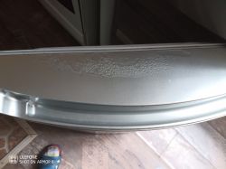 Indesit PBAA34V - zbiera się woda na dolnych drzwiach od zamrażarki