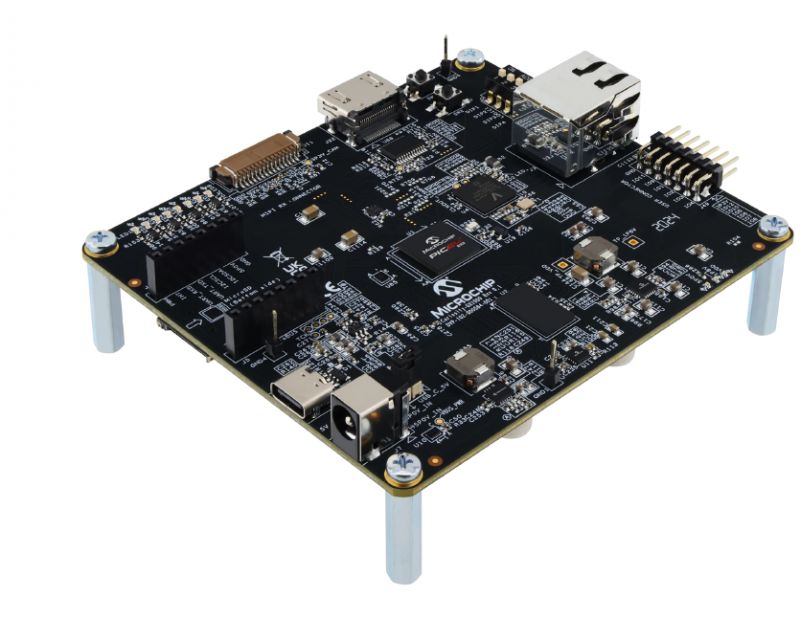Płyta rozwojowa Microchip z układem PIC64.