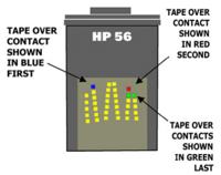Jak zresetować kartridż HP 21 w drukarce Deskjet D2360?