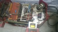 Skand Weld Sweden Type E 350 spalony transformator? Pomoc w ident. lub schemat