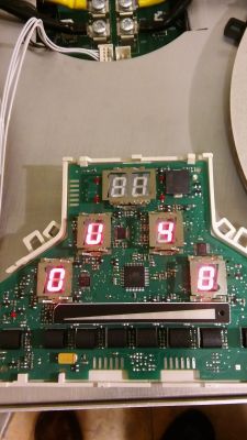 Amica PI6511SF INARI - Nie działa po naprawie przetwornicy.