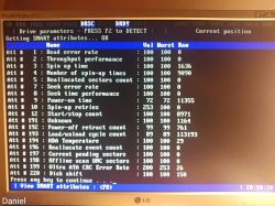 Ocena użyteczności starego dysku Toshiba MK3252GSX jako magazynu zdjęć