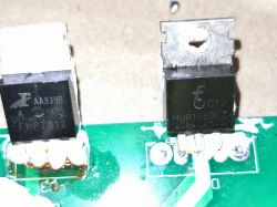 Ładowarka 48V 4A - Nie ładuje spalone tranzystory