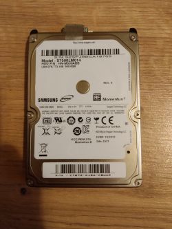 Samsung M3 portable 500 GB - wolne prędkości dysku