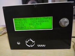Stacja pogodowa LCD - Pyły, Temperatura, Wilgotność, Ciśnienie