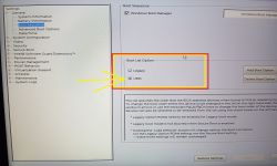 Zdjęcie ekranu BIOS z ustawieniem sekwencji rozruchu w laptopie Dell Latitude E5470.