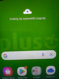 Samsung A20E - Kreska na wyświetlaczu widoczna na niektórych kolorach