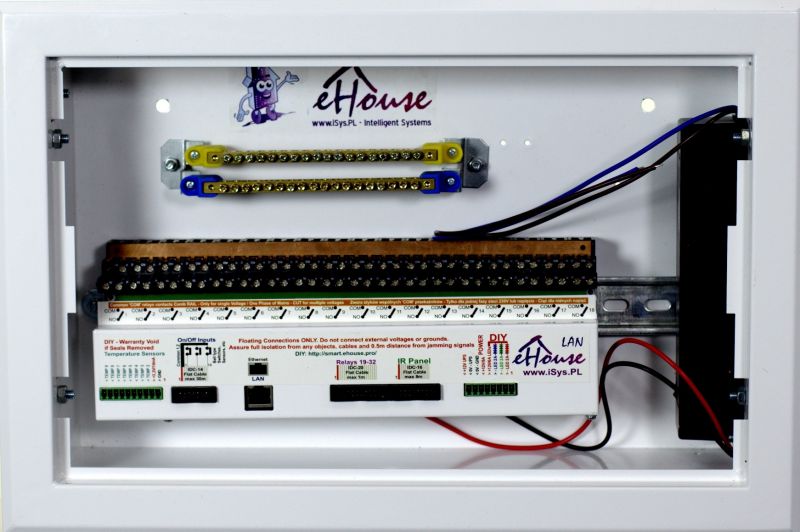 Automatyka Budynku eHouse integracja z oprogramowaniem Domoticz