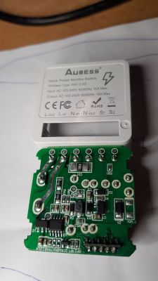 Electronic module Power Monitor Switch with AUBESS label.