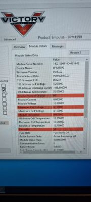 Brammo BMS - Naprawa BMS od baterii motocykla, brak wykrycia napięcia i modelu, 9 sztuk