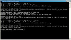 Zrzut ekranu z programu Flashrom wykonującego operacje na chipie Macronics w Windows 5.2.