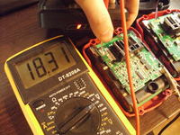 Akumulator Parkside PAP 18 A1 - Uszkodzona (elektronika?) AKU wkrętarki