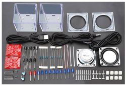 Recenzja zestawu DiY mini głośników aktywnych - zawartość, instrukcja i montaż