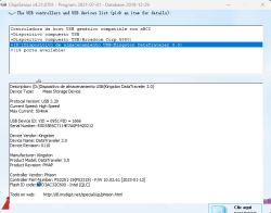 Device info for Kingston DataTraveler 3.0 in ChipGenius Screenshot of ChipGenius app showing details of Kingston DataTraveler USB drive