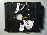 PS3 80GB - Napęd nie działa po wymianie lasera, tacka się nie podnosi