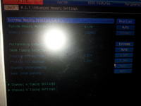 Nowy Bios- komputer nie uruchamia sie i nie moge podkrecic ram