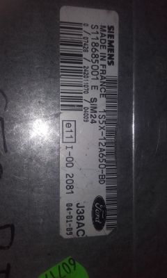 Ford Fiesta 1,3 MK6 SIM24 1S5X-12A650-BD - Szukam pinów klimatyzacji