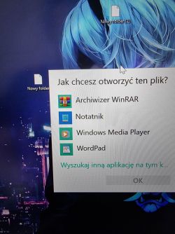 Tworzenie nowych folderów - nie mogę otworzyć nowego folderu