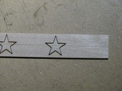 Laser SainSmart 5.5W - kwestie cięcia miękkiej gumy i wycinania wzorów w różnych materiałach