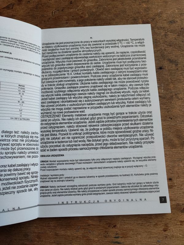 Instrukcja obsługi stacji lutowniczej Yato YT-82462.