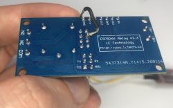 We are modifying the relay controller so that it works without a microcontroller – ESP8266 Relay V2.