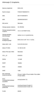 Huawei B818 vs B535 Play – brak wzrostu prędkości LTE mimo agregacji 4 pasm
