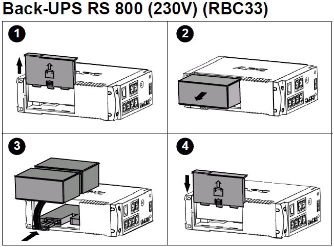 UPS APC Back-UPS RS 800 - jak zdemontowac obudowe panel przedni ...