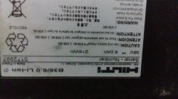 Szukam schematu połączeń elektrycznych do akumulatorowego młota TE 30-A36