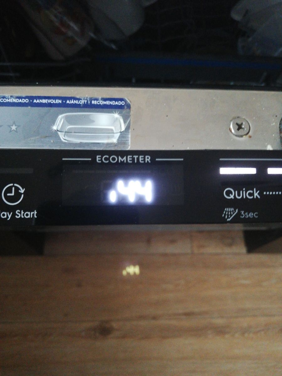 Electrolux EEM48321L (typ GHE623CB4) jak naprawić błąd 44 w zmywarce po ...