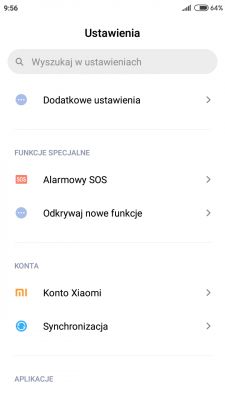 Usuwanie "Przyspieszenie prędkości gier" - Xiaomi Redmi 4X