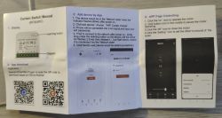 Wi-Fi and RF curtain control module instruction manual