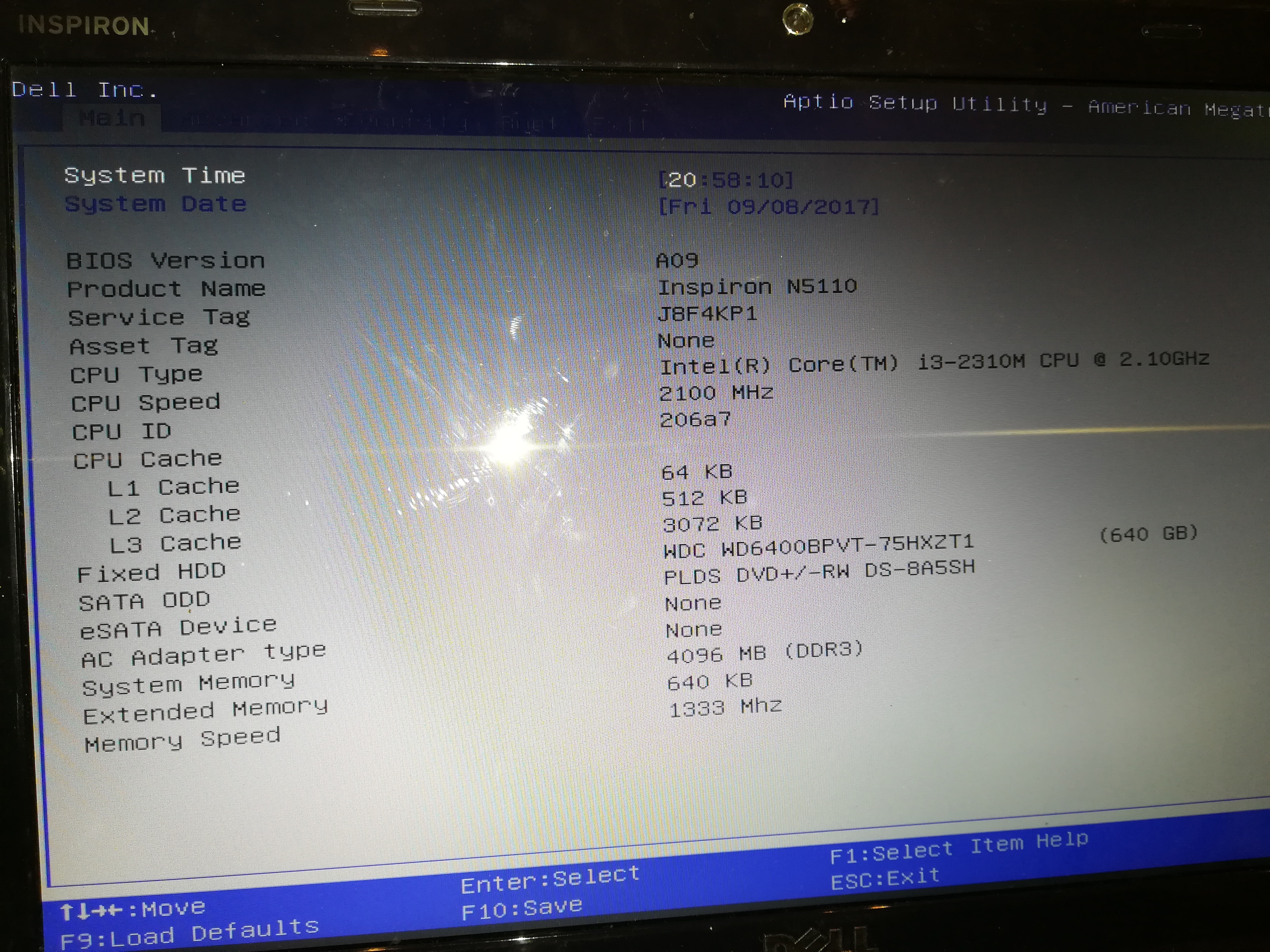 Есть ли в ноутбуке dell inspiron n5110 видеокарта. 5110 процессор dell. Dell inspiron 5558 настройка биос. Bios сигналы ошибок. Dell n5110 bios.
