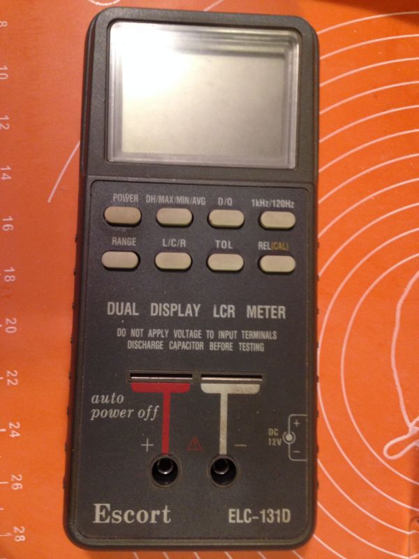 Mostek LCR ESCORT ELC 131 co kryje obudowa? Czyli jak to było robione kiedyś...