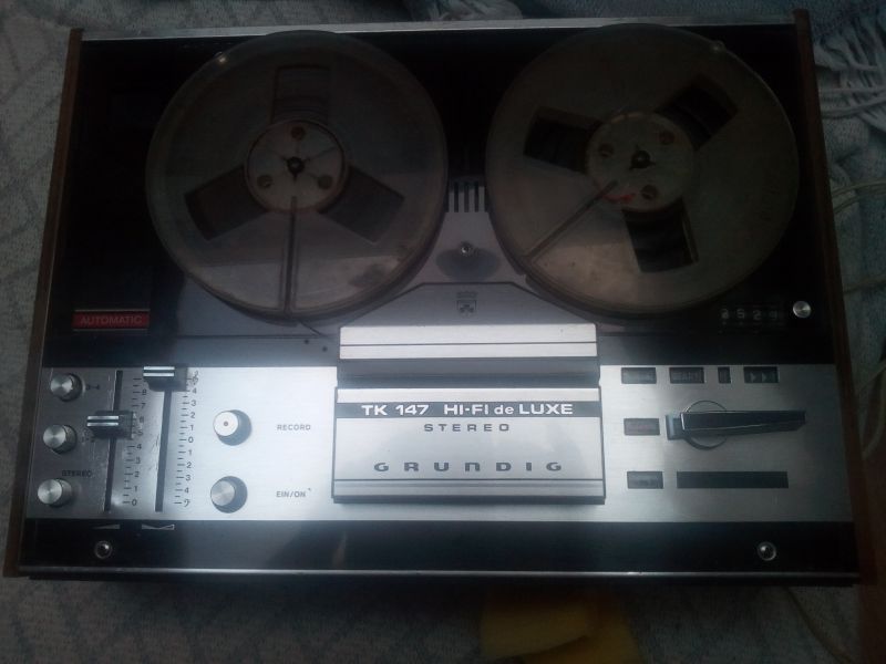 Grundig TK147 - Poprawne ustawienie głowicy, 2 lub 4 ścieżki!