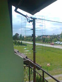 Wybór anteny do DVB-T na balkon do odbioru MUX1, MUX2