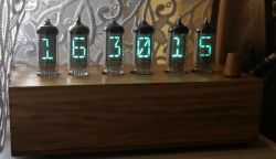Clock on VFD IV-17 tubes