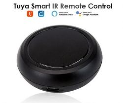 Tuya Smart IR Remote Control Tuya Smart IR Remote with compatibility logos.