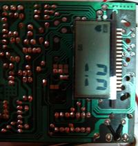 Rower treningowy - mrugający LCD po wymianie baterii, brak segmentów w linii