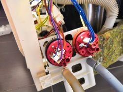 Zmywarka Electrolux ESI 65010x - Spalony przekaźnik na płycie głównej