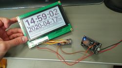 Zegar. Kalendarz. Stacja pogodowa. Wyświetlacz T6963 + Arduino + ESP8266 Zegar. Kalendarz. Stacja pogodowa. Wyświetlacz T6963 + Arduino + ESP8266