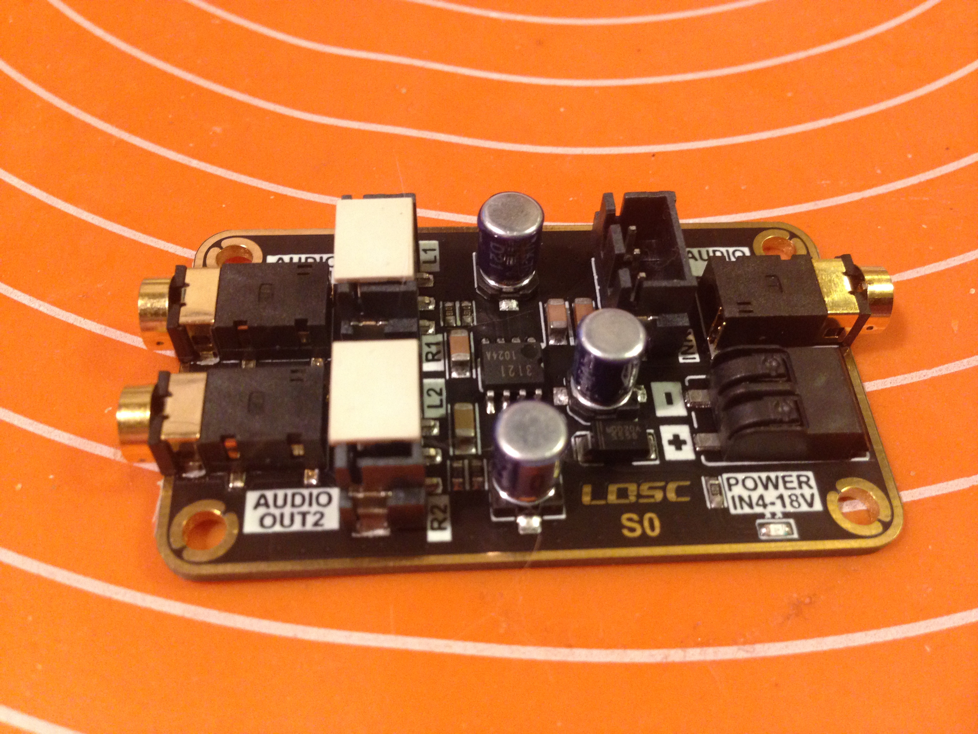 Noise Isolation Module Audio isolation noise reduction module - coś na pętlę masy?