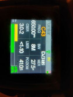 Dobór anteny DVB-T/T2: RTON Przehyba, odbiór z odbicia, DIPOL 44/19-48 vs starsza wersja