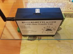 Moduł do transmisji RS232/RS485/TTL przez GSM. Moduł do transmisji RS232/RS485/TTL przez GSM.